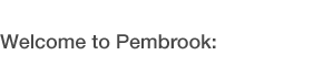 Welcome To Pembrook Copper